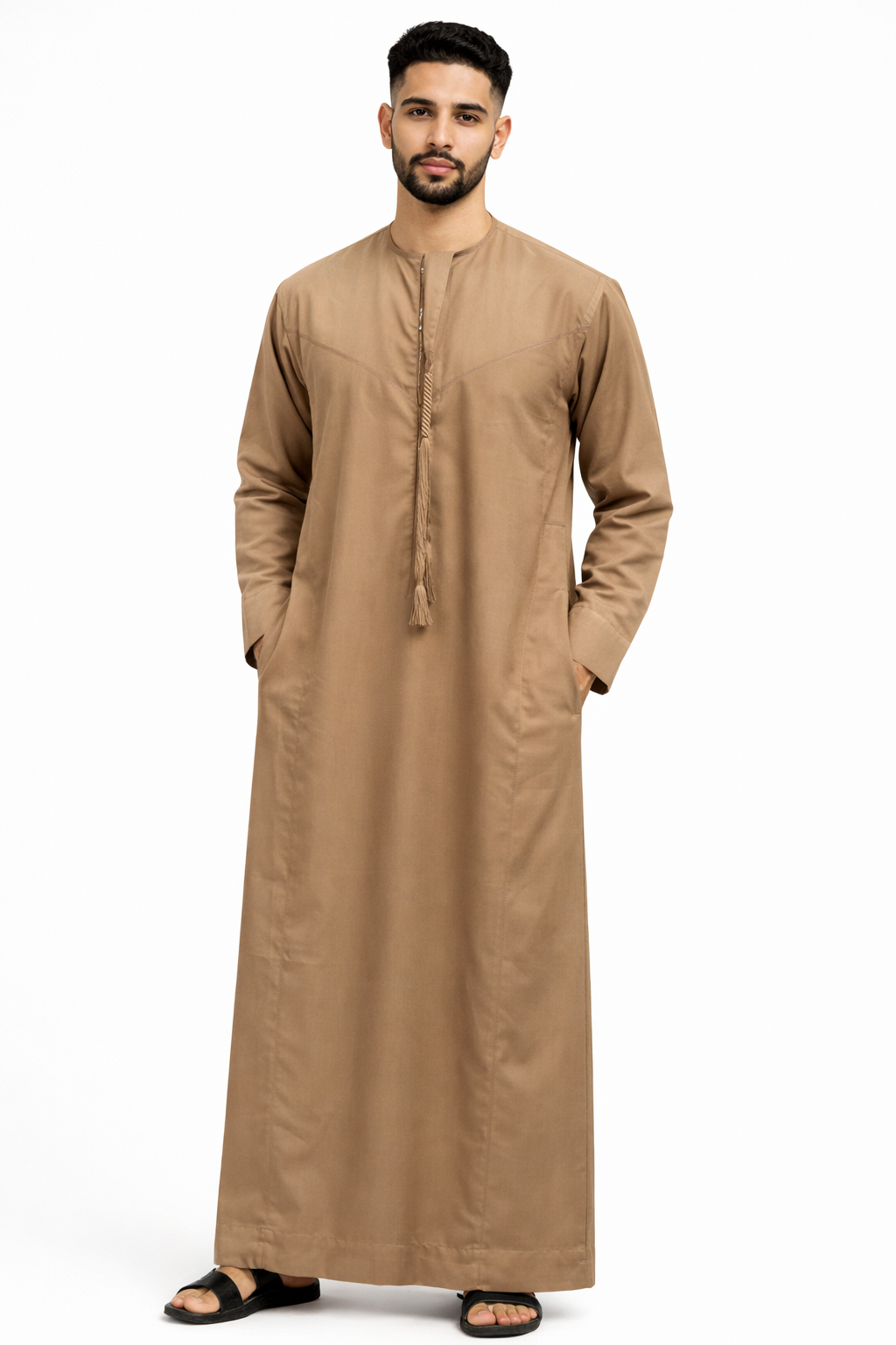 Al-Khatib Emarati Elegant Thobe for Men - Traditional Fit - Premium Fabric