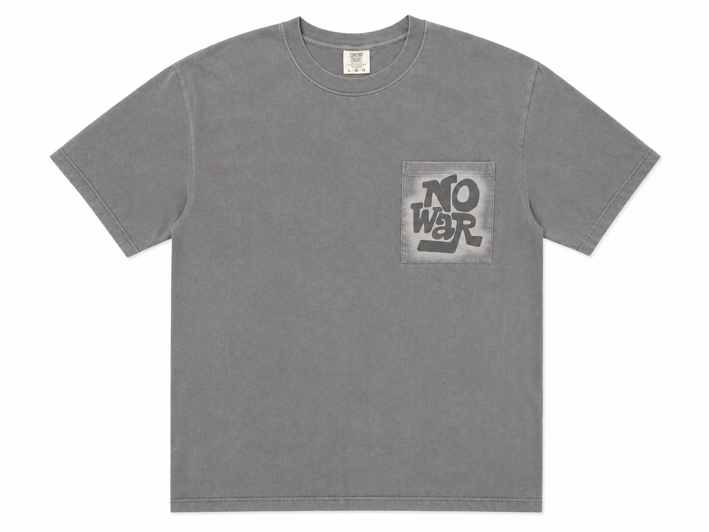 Premium Graphic Pocket Tee with Urban Style in Grey for Men