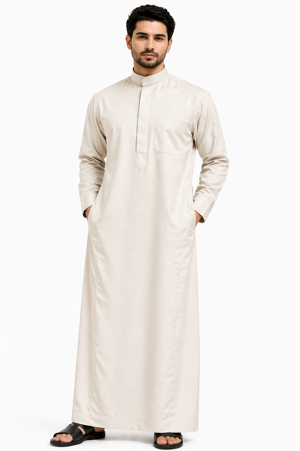 Al-Aseel Premier Elegant Thobe for Men - Classic Fit - Traditional Wear