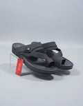 Premium Arabic Comfort Sandals – Black Casual Slip-On Footwear for Men