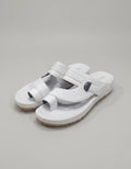 Premium White Arabic Sandals for Men – Elegant Comfort Slip-On Footwear