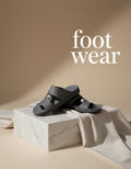 Premium Grey Arabic Sandals for Men – Lightweight Comfort Slip-On