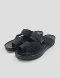 Premium Black Arabic Sandals for Men – Luxury Comfort Slip-On Footwear